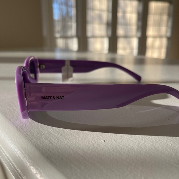 Kiin-2 recycled rectangular sunglasses - Matt & Nat Designer - Picture 5 of 7